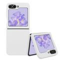 kwmobile Flip Soft Case kompatibel mit Samsung Galaxy Z Flip6 Hülle - Silikon Cover für Foldable Handy - Handyhülle in Weiß matt Weiß matt  