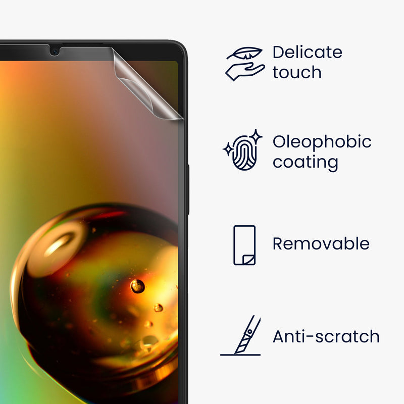 3x Folie kristallklar für Sony Xperia 10 VI