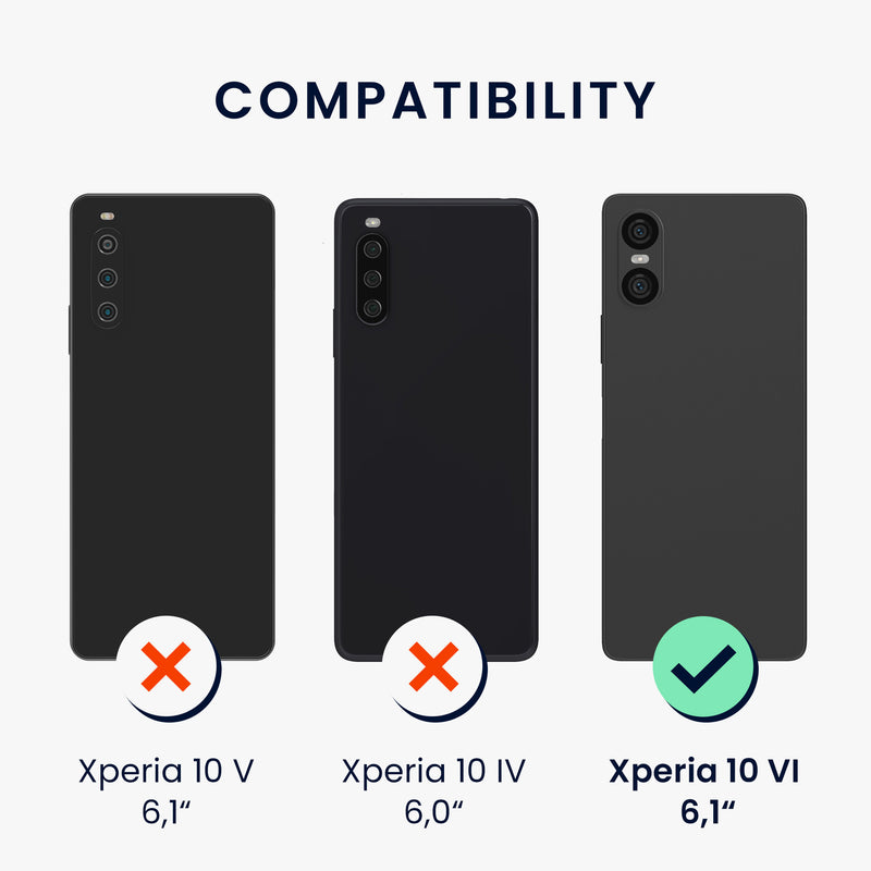 3x Folie kristallklar für Sony Xperia 10 VI