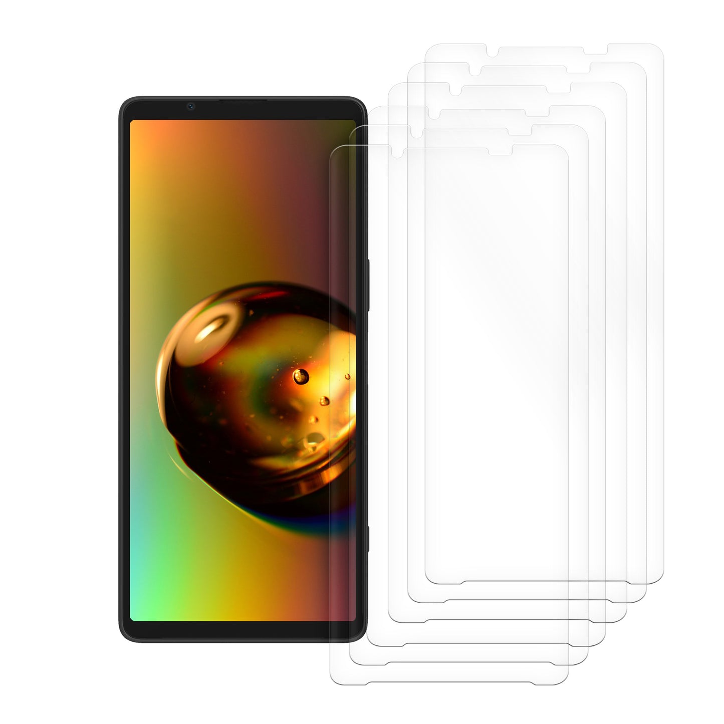 6x Folie kristallklar für Sony Xperia 1 VI