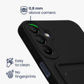 kwmobile Handyhülle kompatibel mit Samsung Galaxy A15 5G Hülle - Handy Cover mit Fach für Karten