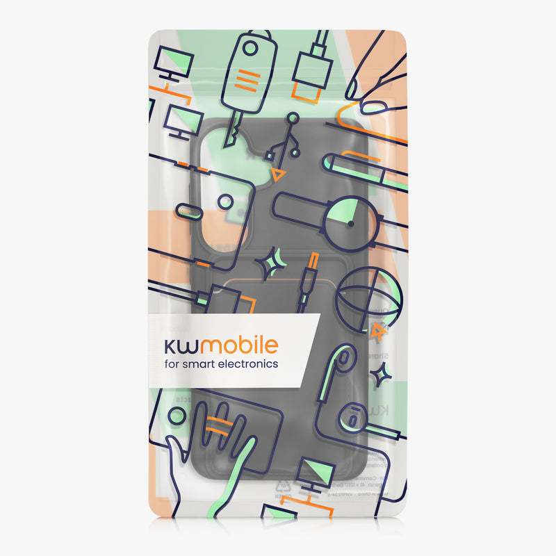 kwmobile Handyhülle kompatibel mit Samsung Galaxy S24 Hülle mit Fach für Karten