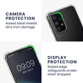 kwmobile Handy Case kompatibel mit Samsung Galaxy A33 5G Hülle mit Kantenschutz und abnehmbarem Armband inkl. 2 Pads