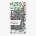 kwmobile Necklace Case kompatibel mit Samsung Galaxy A25 Hülle - Cover mit Kordel zum Umhängen - Silikon Schutzhülle