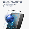 kwmobile Kunstleder Handyhülle kompatibel mit Samsung Galaxy S10 Hülle - Brieftaschen Schutzhülle aus PU-Leder mit Displayschutz und RFID-Schutz