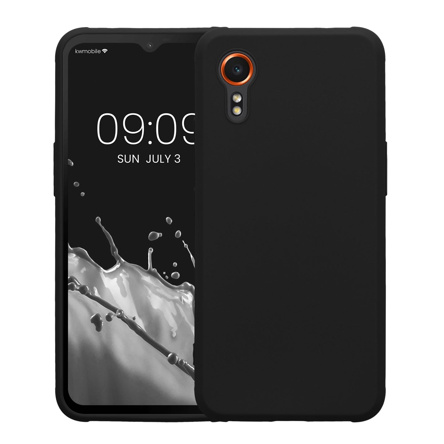 kwmobile Handyhülle für Samsung Galaxy Xcover7 Hülle Kabelloses Laden Schutzhülle Cover