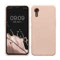 kwmobile Hülle kompatibel mit Samsung Galaxy Xcover7 Hülle - weiches TPU Silikon Case - Cover geeignet für kabelloses Laden - Coconut Swirl Coconut Swirl  