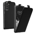 kwmobile Schutzhülle kompatibel mit Samsung Galaxy S21 - Flip Case Handyhülle