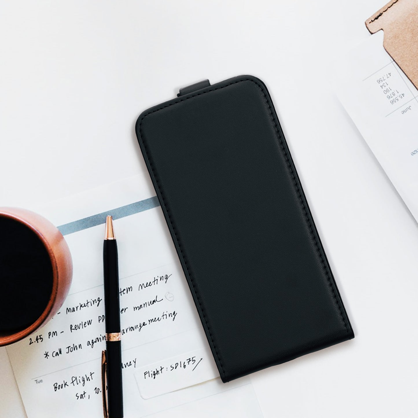 kwmobile Schutzhülle kompatibel mit Samsung Galaxy S21 - Flip Case Handyhülle