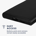 kwmobile Schutzhülle kompatibel mit Samsung Galaxy S21 - Flip Case Handyhülle
