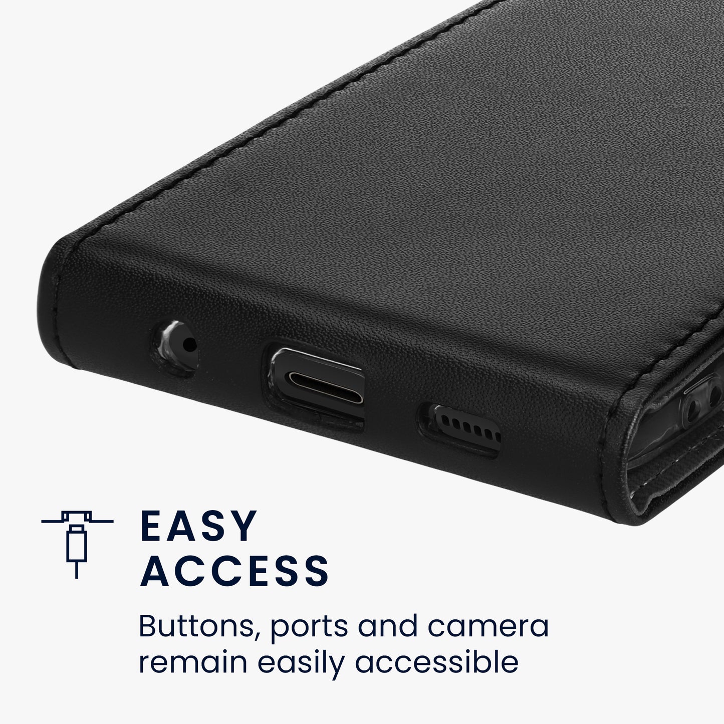 kwmobile Schutzhülle kompatibel mit Samsung Galaxy S10e - Hülle Handy - Flip Case Handyhülle