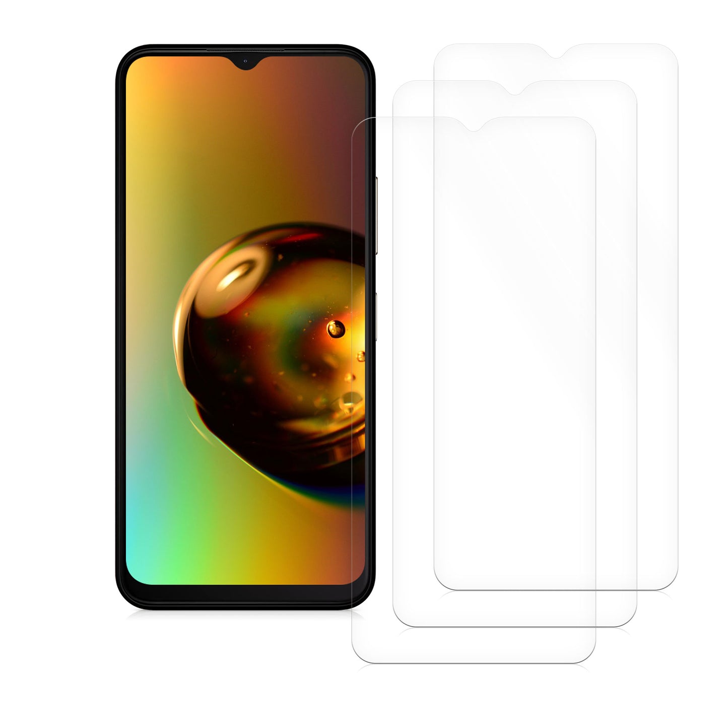 3x Folie kristallklar für Nokia C32