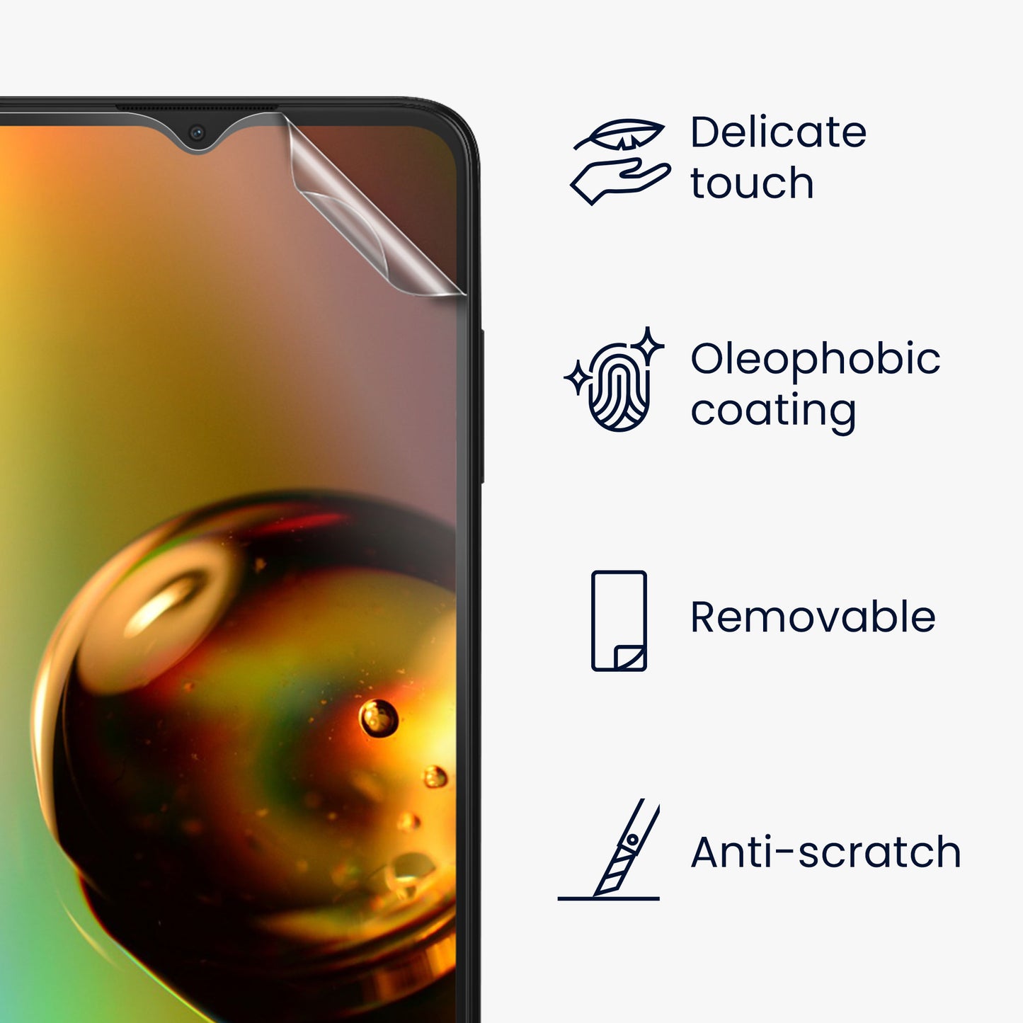 6x Folie kristallklar für Nokia G42 5G
