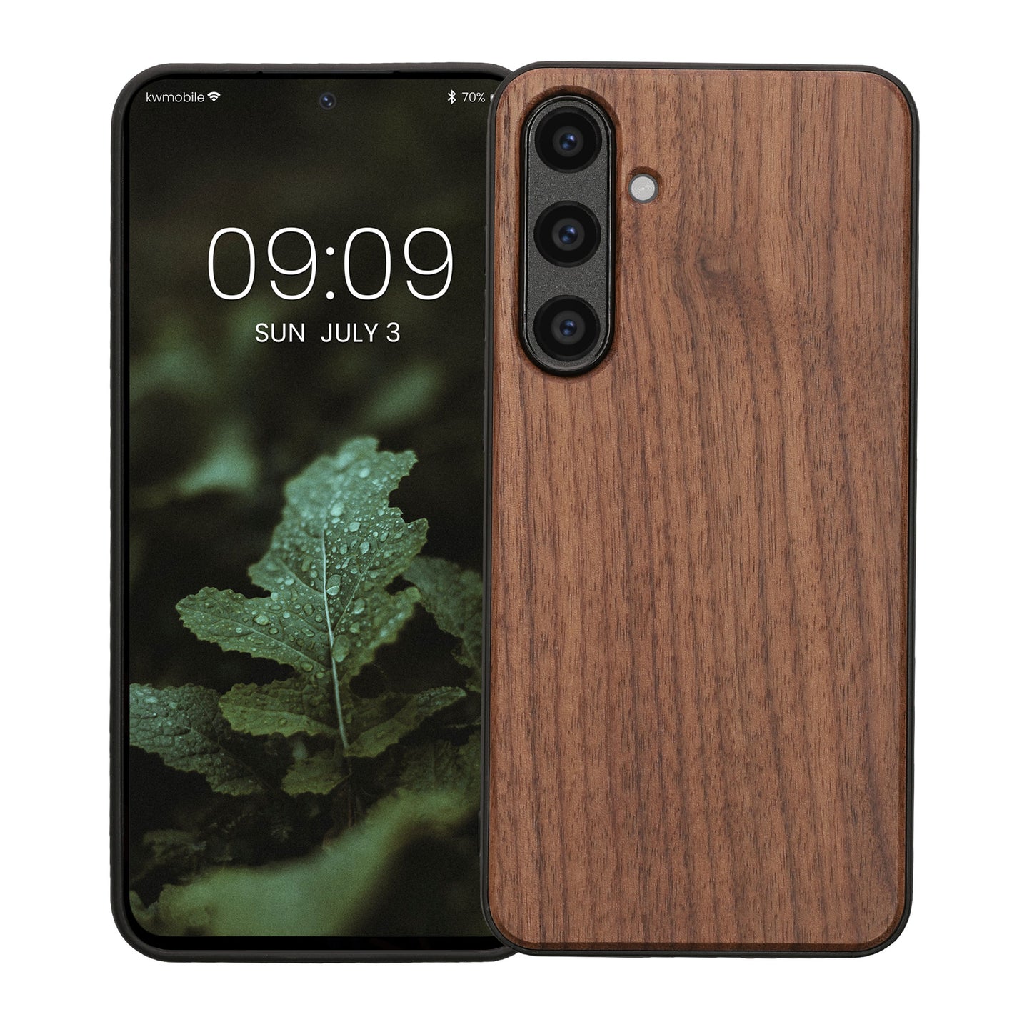 kwmobile Hülle kompatibel mit Samsung Galaxy S24 FE Hülle stoßfestes Handy Cover TPU Handyhülle