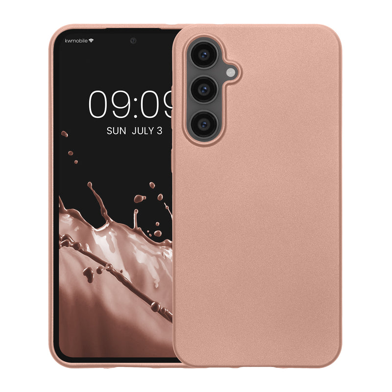kwmobile Handyhülle für Samsung Galaxy S23 FE Hülle - Silikon Case Schutzhülle Cover