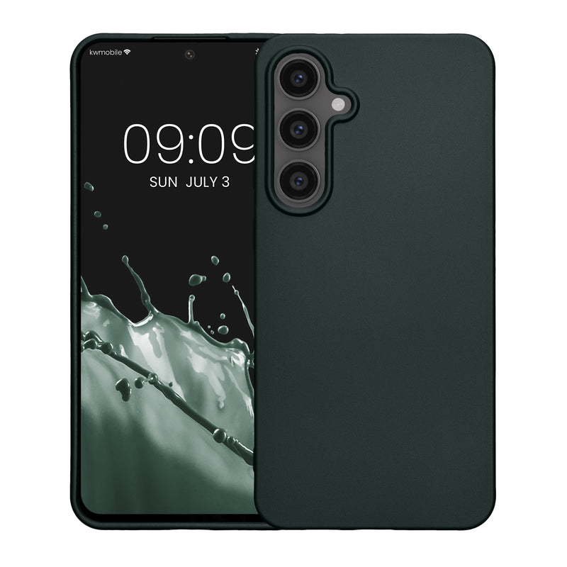 kwmobile Handyhülle für Samsung Galaxy S24 FE Hülle Silikon Case Schutzhülle Cover