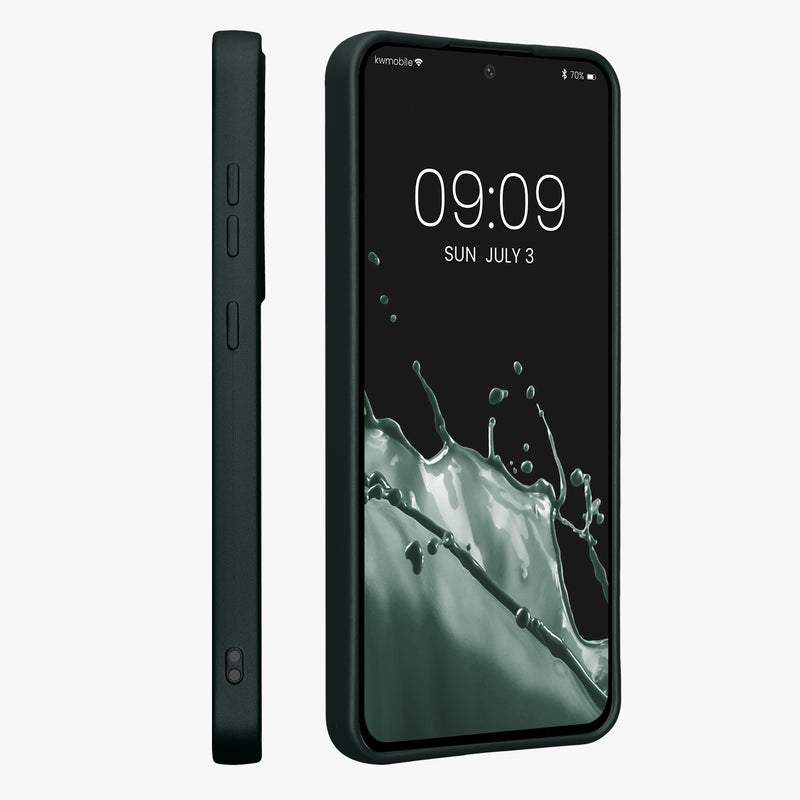 kwmobile Handyhülle für Samsung Galaxy S24 FE Hülle Silikon Case Schutzhülle Cover