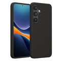 kwmobile Schutzhülle kompatibel mit Samsung Galaxy S25 Hülle - Silikon Handy Case - Handyhülle für Samsung S25 weiche Oberfläche - kabelloses Laden für Galaxy S25 Case - Dunkelgrau Dunkelgrau  