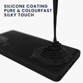 kwmobile Hülle kompatibel mit Samsung Galaxy S25 Ultra Hülle - Silikon Handy Case - Handyhülle weiche Oberfläche - kabelloses Laden