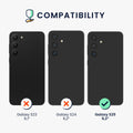kwmobile Hülle kompatibel mit Samsung Galaxy S25 Hülle Cover geeignet für kabelloses Laden