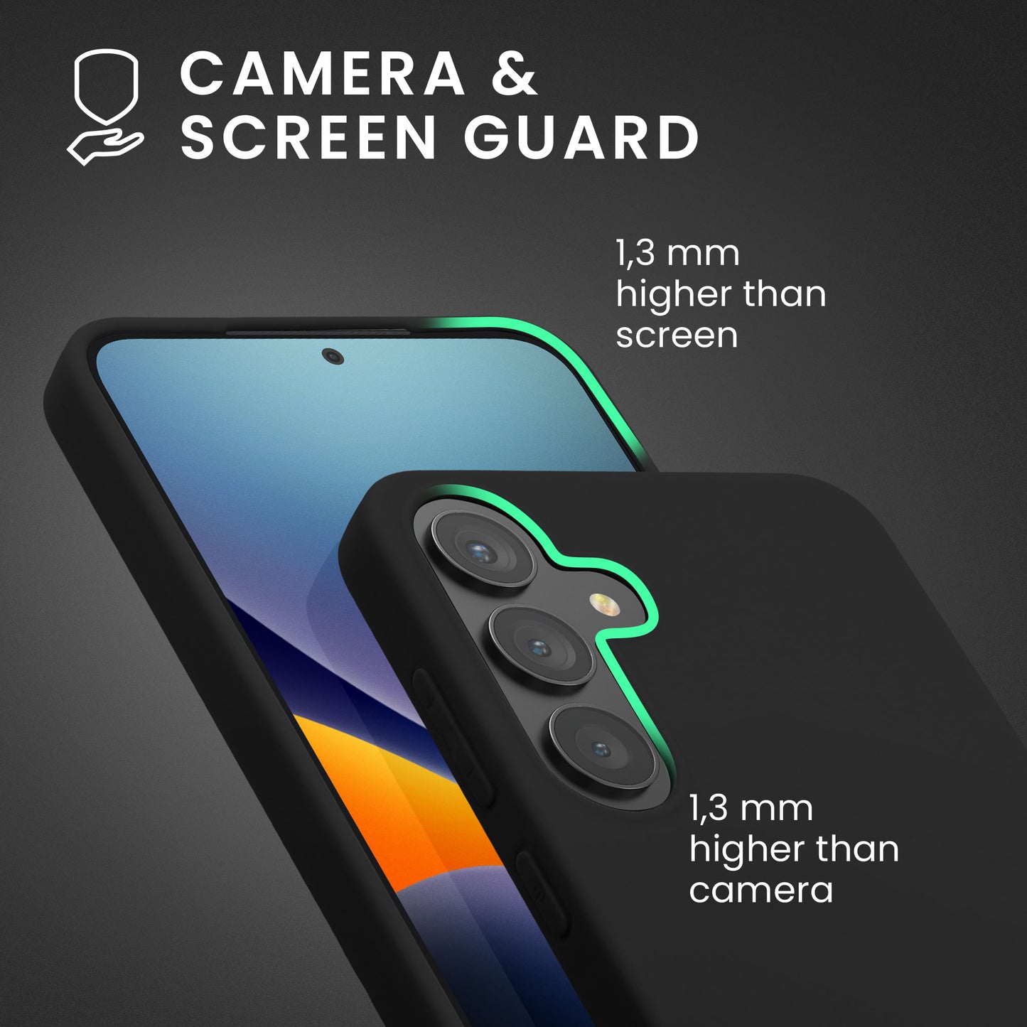kwmobile Hülle kompatibel mit Samsung Galaxy S25 Hülle Cover geeignet für kabelloses Laden