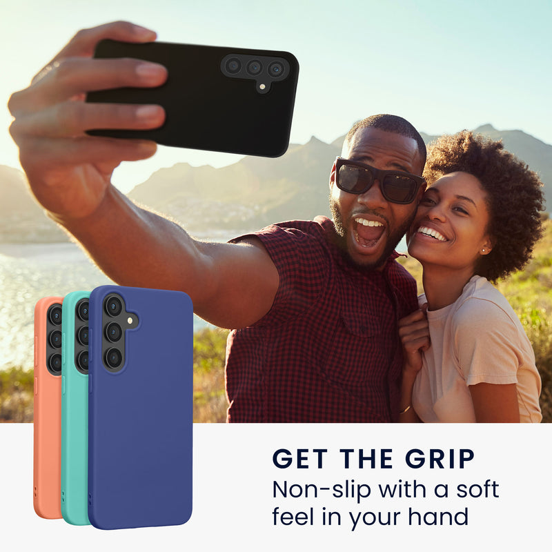 kwmobile Hülle kompatibel mit Samsung Galaxy S25 Plus Hülle Cover geeignet für kabelloses Laden