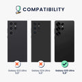 kwmobile Hülle kompatibel mit Samsung Galaxy S25 Ultra Hülle weiches Silikon Case Cover geeignet für kabelloses Laden