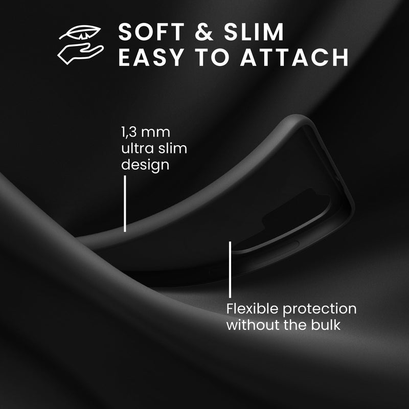 kwmobile Hülle kompatibel mit Samsung Galaxy S25 Ultra Hülle weiches Silikon Case Cover geeignet für kabelloses Laden