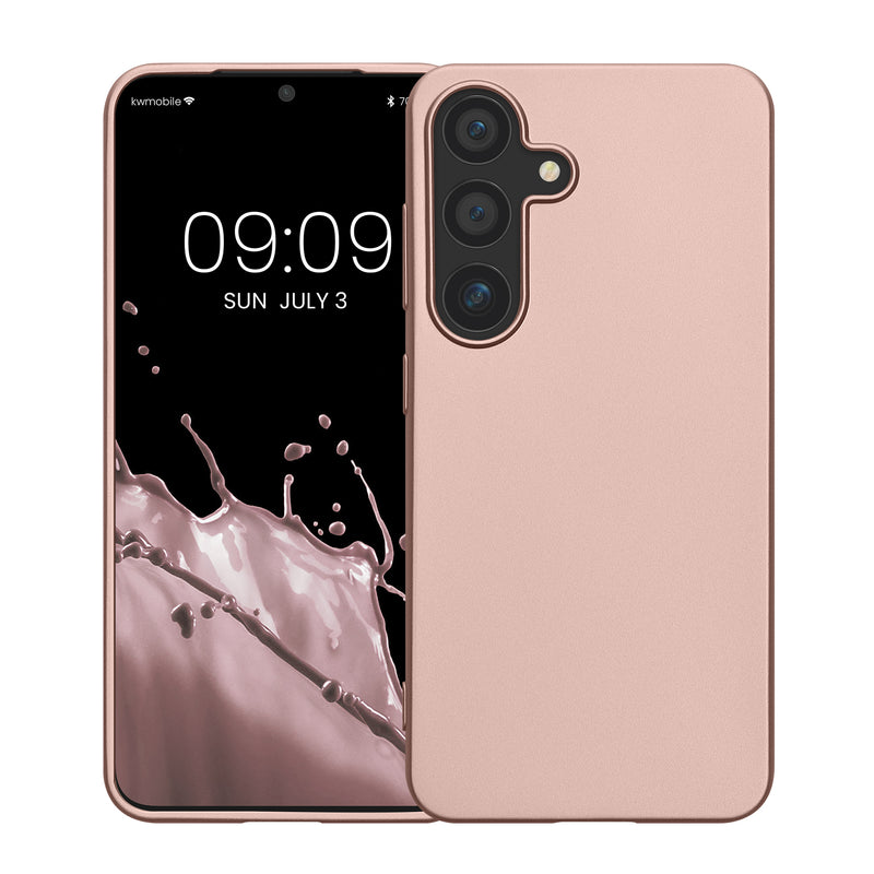 kwmobile Handyhülle für Samsung Galaxy S25 Hülle Silikon Case Schutzhülle Cover