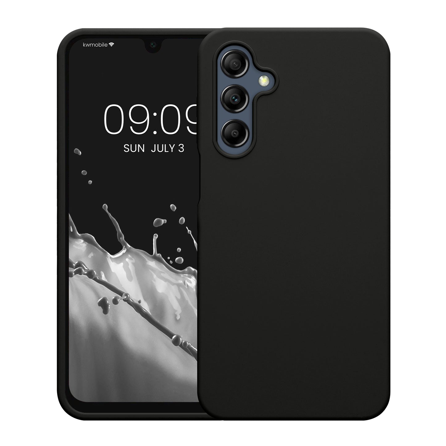 kwmobile Handyhülle für Samsung Galaxy A16 5G Hülle - Case Silikon - Kabelloses Laden - Schutzhülle Cover