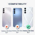 kwmobile Handyhülle für Samsung Galaxy A16 5G Hülle - Case Silikon - Kabelloses Laden - Schutzhülle Cover