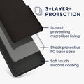kwmobile Handyhülle für Samsung Galaxy A16 5G Hülle - Case Silikon - Kabelloses Laden - Schutzhülle Cover