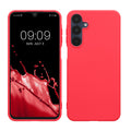 kwmobile Hülle kompatibel mit Samsung Galaxy A16 5G Hülle - weiches TPU Silikon Case - Cover geeignet für kabelloses Laden - Neon Pink Neon Pink  