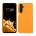 kwmobile Hülle kompatibel mit Samsung Galaxy A16 5G Hülle - weiches TPU Silikon Case - Cover geeignet für kabelloses Laden - Fruity Orange Fruity Orange  