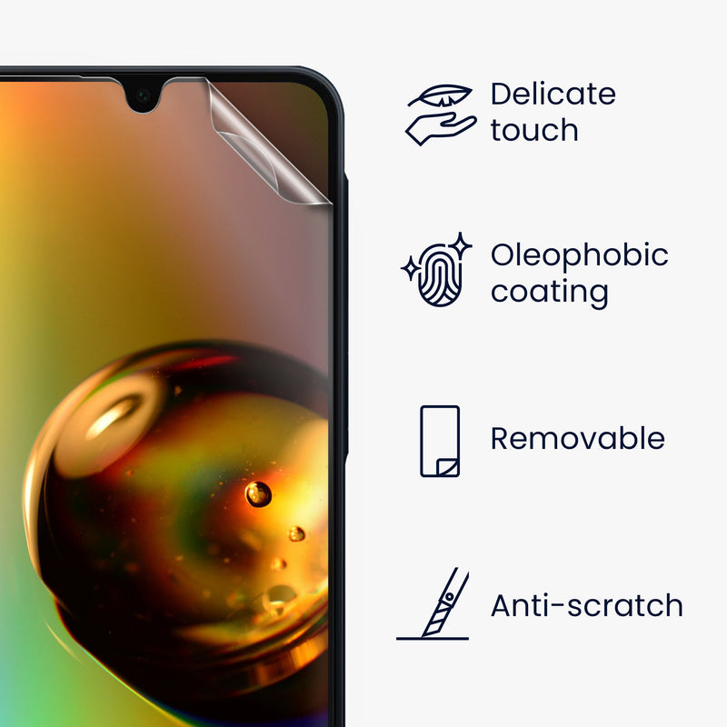 6x Folie kristallklar für Samsung Galaxy A16 5G