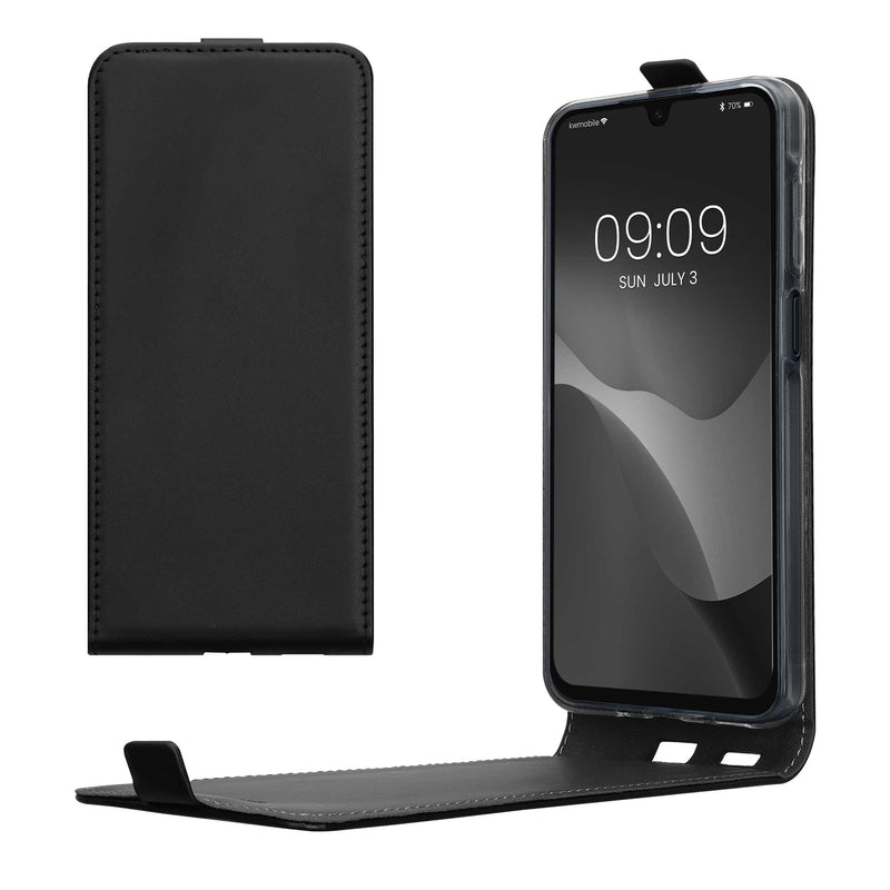 kwmobile Schutzhülle kompatibel mit Samsung Galaxy A16 5G - Hülle Handy - Flip Case Handyhülle Schwarz Schwarz  