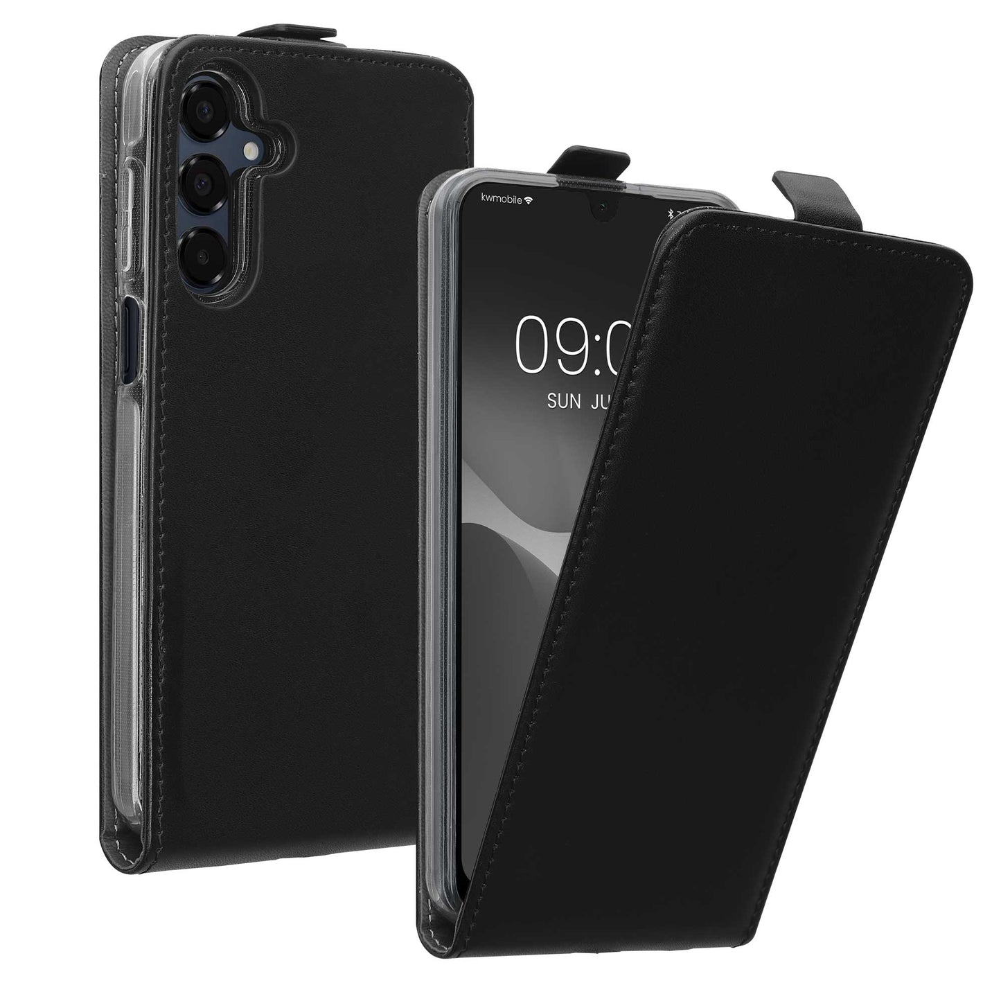 kwmobile Schutzhülle kompatibel mit Samsung Galaxy A16 5G - Hülle Handy - Flip Case Handyhülle