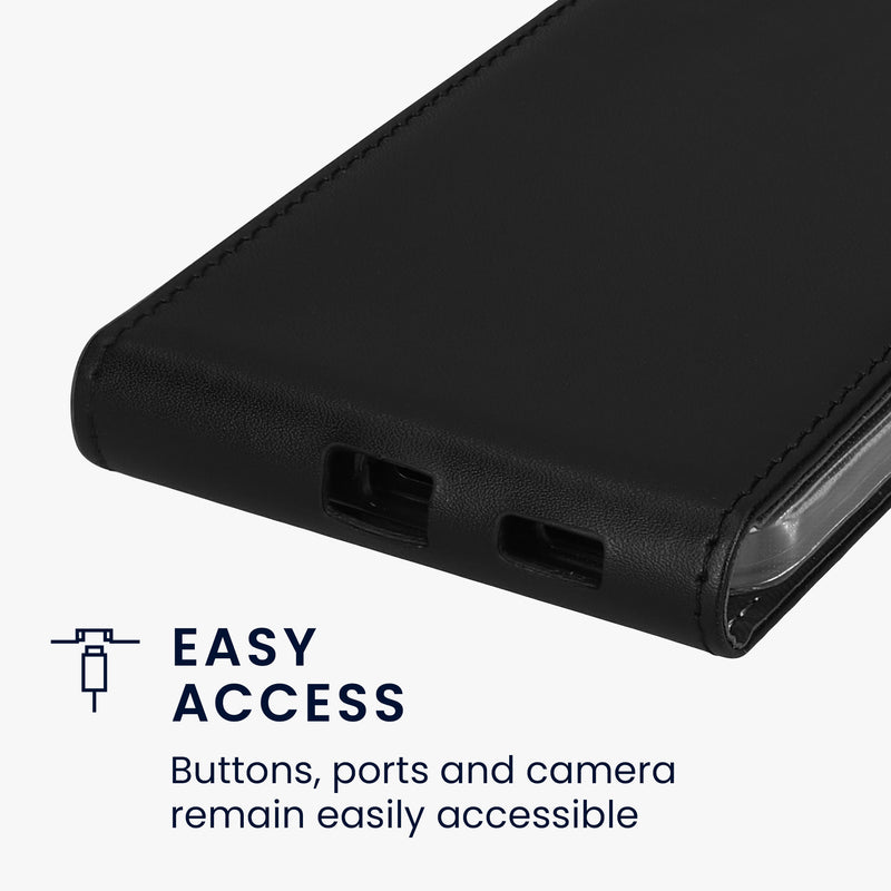 kwmobile Schutzhülle kompatibel mit Samsung Galaxy A16 5G - Hülle Handy - Flip Case Handyhülle
