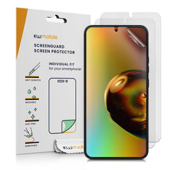 kwmobile 3x Folie matt kompatibel mit Samsung Galaxy S22 Plus - Displayschutzfolie Schutzfolie - Displayschutz Displayfolie entspiegelt Matt Transparent  