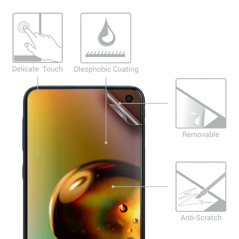 3x Displayschutzfolie matt kompatibel mit Samsung Galaxy S10e