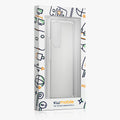 kwmobile Hülle kompatibel mit Samsung Galaxy Z Fold4 Case - Faltbare Handyhülle mit Rahmen - Robustes Cover