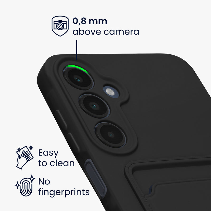 kwmobile Handyhülle kompatibel mit Samsung Galaxy A16 5G Hülle - Handy Cover mit Fach für Karten