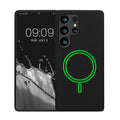 kwmobile Hülle kompatibel mit Samsung Galaxy S25 Ultra magnetisches Silikon Case kompatibel mit MagSafe Cover gummiert