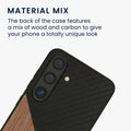 kwmobile Hülle kompatibel mit Samsung Galaxy S25 - Handyhülle - Handy Schutzhülle - Smartphone Cover