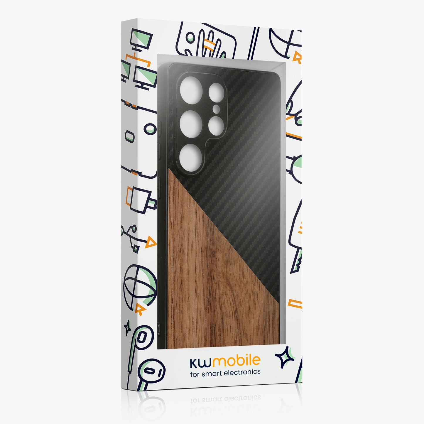 kwmobile Hülle kompatibel mit Samsung Galaxy S25 Ultra - Handyhülle - Handy Schutzhülle - Smartphone Cover