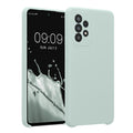 kwmobile Handyhülle kompatibel mit Samsung Galaxy A52 / A52 5G / A52s 5G Hülle - gummierte Handy Case aus Silikon in Cool Mint Cool Mint  