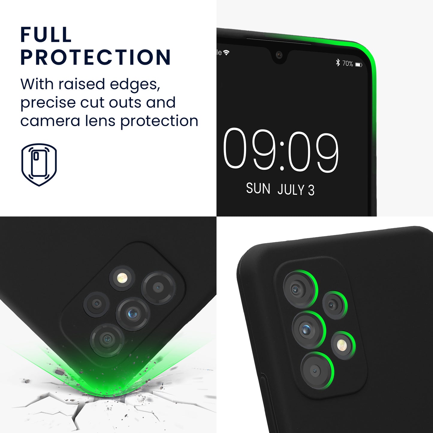 kwmobile Hülle kompatibel mit Samsung Galaxy A53 5G - Handyhülle - Handy Case
