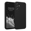 kwmobile Hülle kompatibel mit Samsung Galaxy A54 5G Hülle - A54 Case gummiert - Silikon Handyhülle - Schutzhülle Schwarz Schwarz  