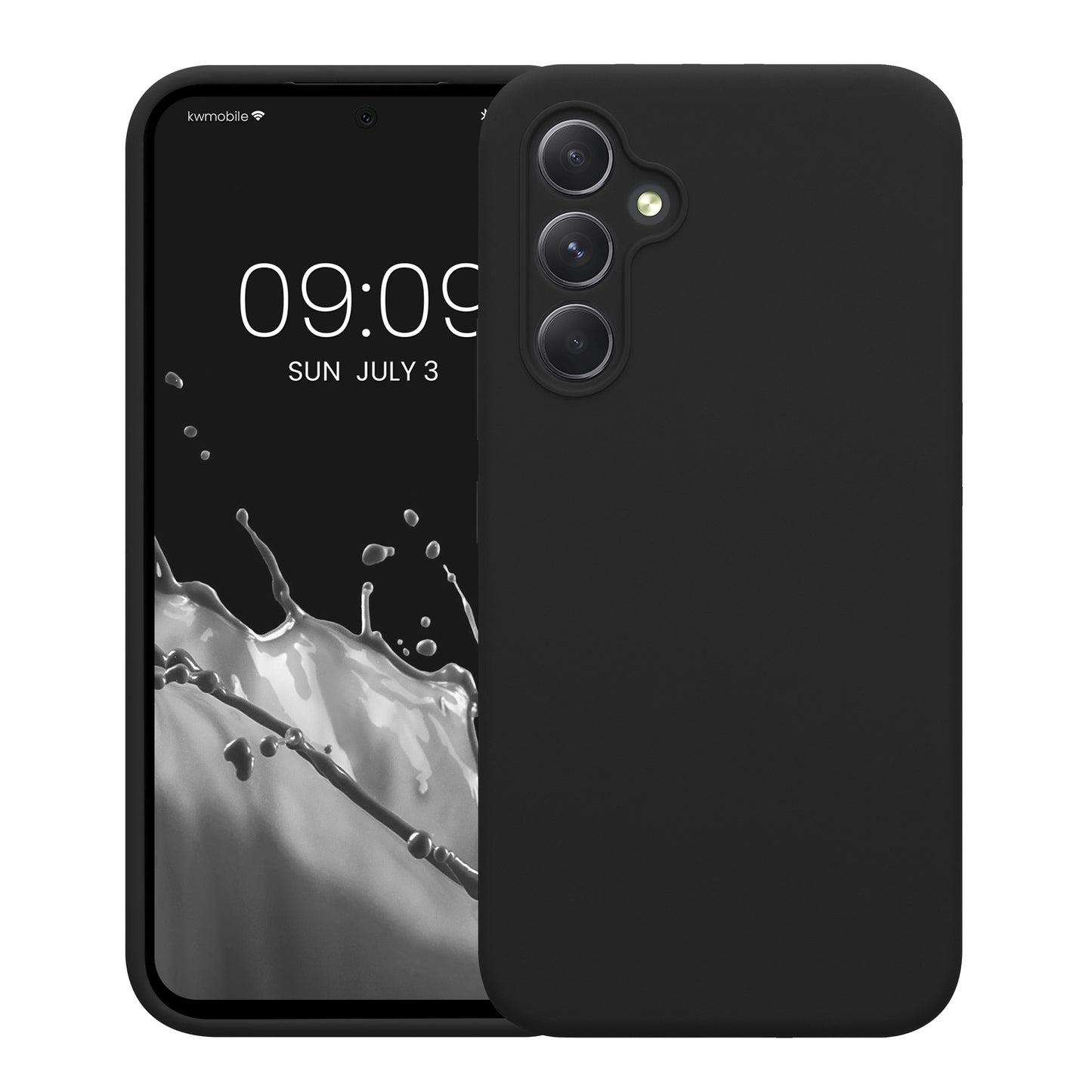 kwmobile Handyhülle für Samsung Galaxy A54 5G Hülle gummierte Handy Silikon Case Schutzhülle Cover