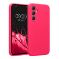 kwmobile Hülle kompatibel mit Samsung Galaxy A54 5G Hülle - A54 Case gummiert - Silikon Handyhülle - Schutzhülle Neon Pink Neon Pink  